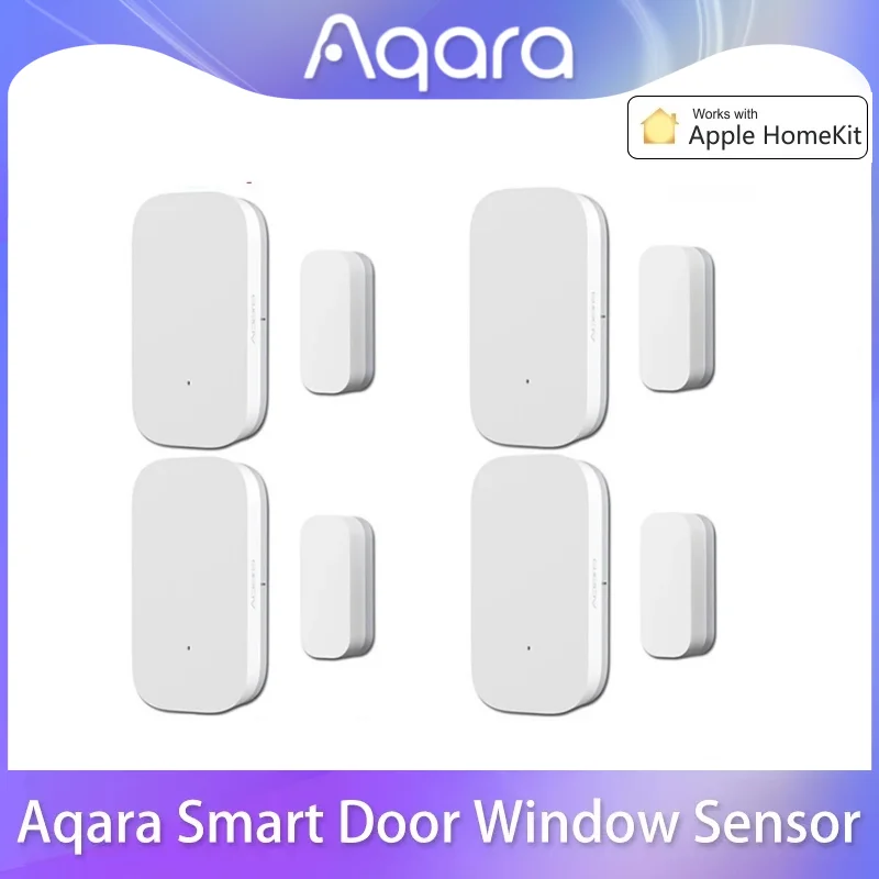 Aqara 오리지널 도어 윈도우 센서, ZigBee 무선 연결 스마트 도어 센서 MCCGQ11LM Mi Home HomeKit
