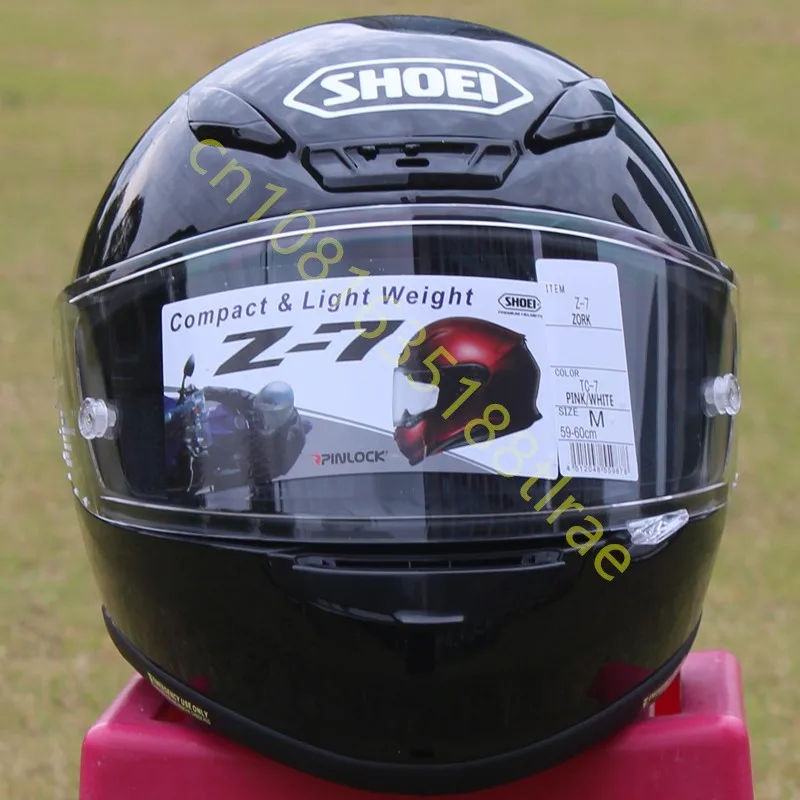 

Full Face Motorcycle Helmet SHOEI Z7 Bright Black Helmet Motocross Racing Motobike Riding Helmet Casco De Motocicleta,Capacete