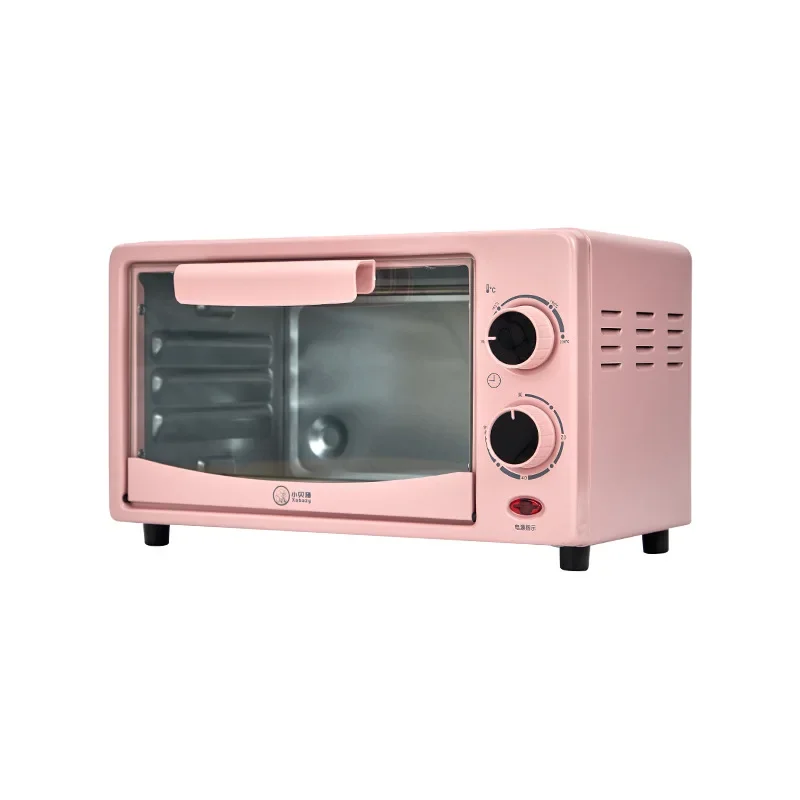 Multifunctional Electric Oven Cute Mini Small Oven Light Pink Toaster Oven  Electric Oven for Baking Bread Baking Ovens - AliExpress