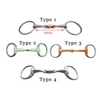 New Horse Bit Stainless Stainless Steel Ring Horse Bridle Training Equipment Loose Ring for Controling Horse Activities 1