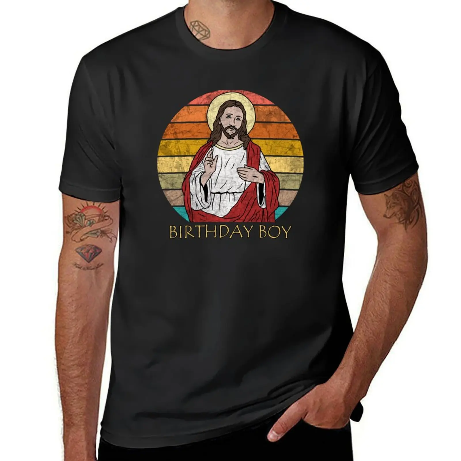 

Jesus - Birthday Boy T-Shirt sweat customs design your own sublime blanks mens clothing