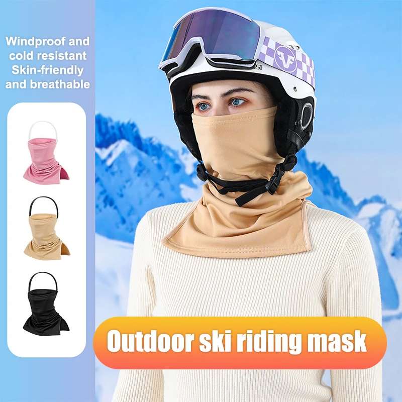 

Winter Warm Ski Mask Men Women Bandana Neck Warmer Windproof Scarf Camping Hiking Balaclava Outdoor Fishing Cycling Face Mask