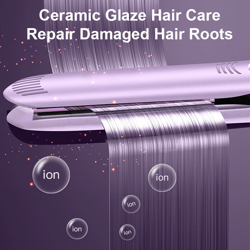 26MM Negative Ion Hair Straightener Twist Straightening Curling Iron Pro Anti-scald Ceramic Glaze Fast Heating Styling Flat Iron 5