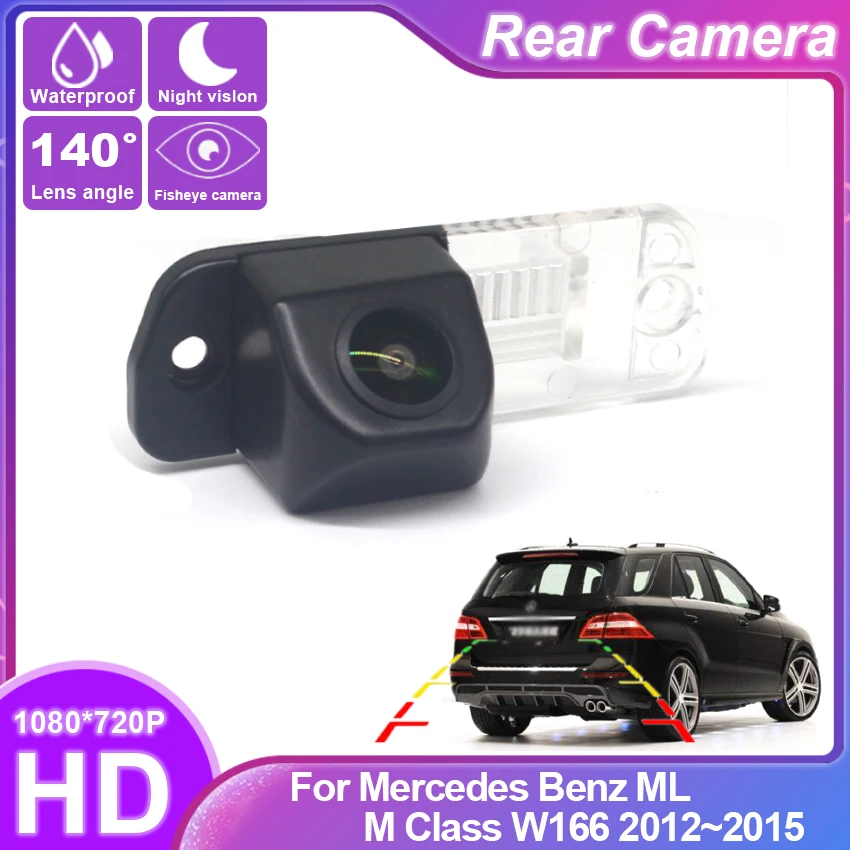 

Special car Fish Eyes Night Vision Waterproof Car Reversing Back Up Camera CCD HD For Mercedes Benz ML M Class W166 2012~2015