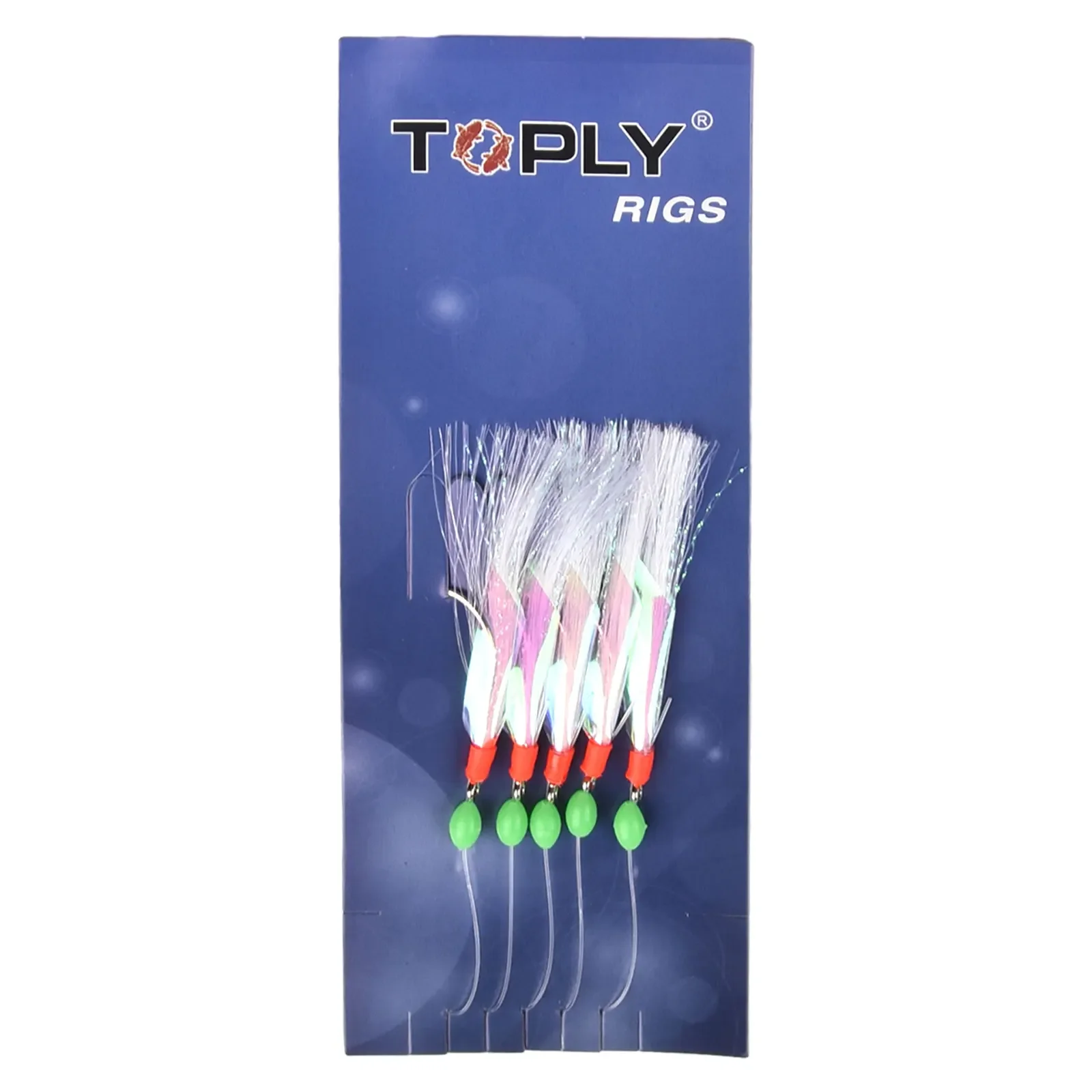 Heißer Verkauf Sabiki Soft Fishing Köder Rigs Köder Jigs Köder Feder köder Hering Köder hochwertige Rigs mit 6 Haken Teilen – Detail 5