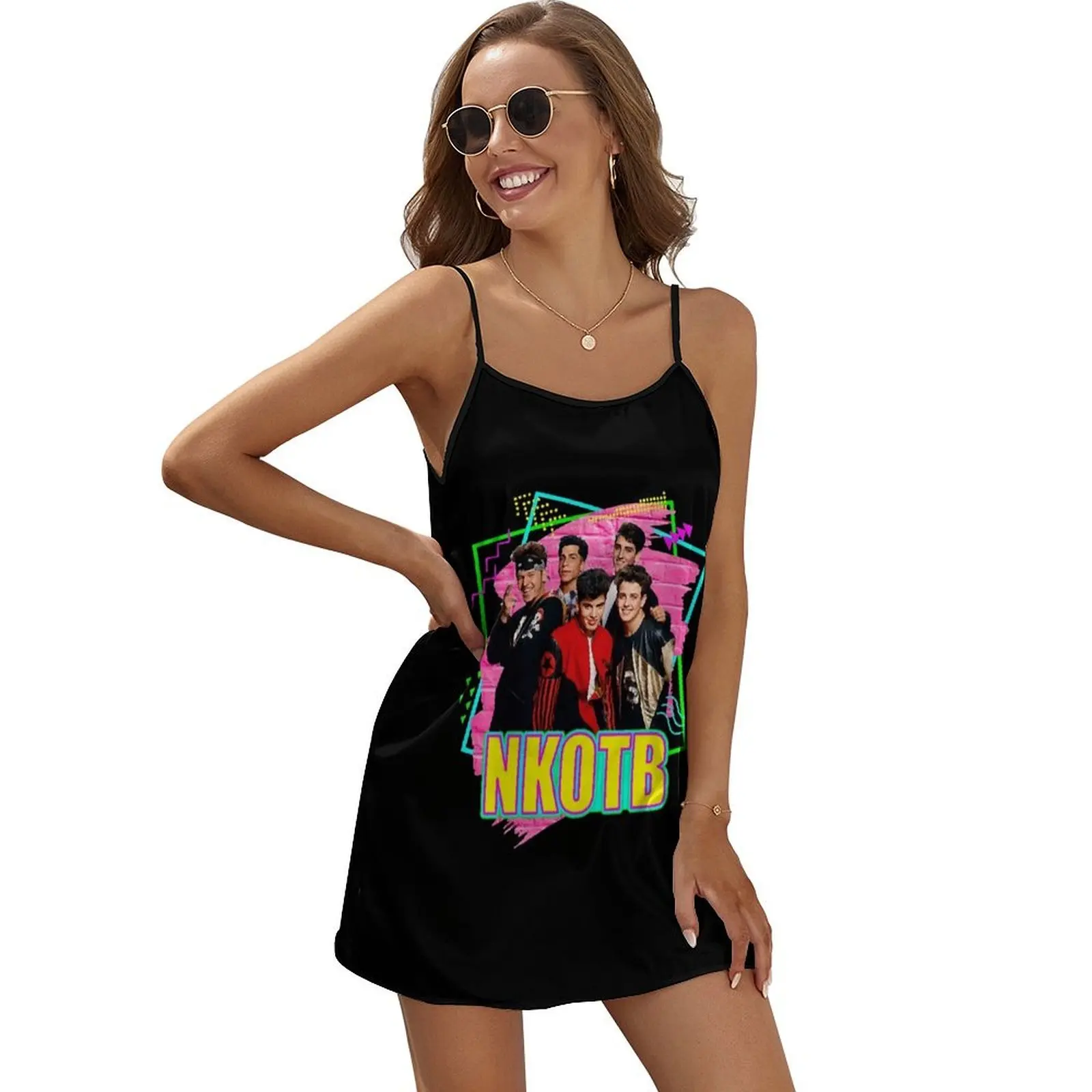 

NKóTB Music Classic band Sleeveless Dress Evening gown womens clothing long dresses for women evening dress women
