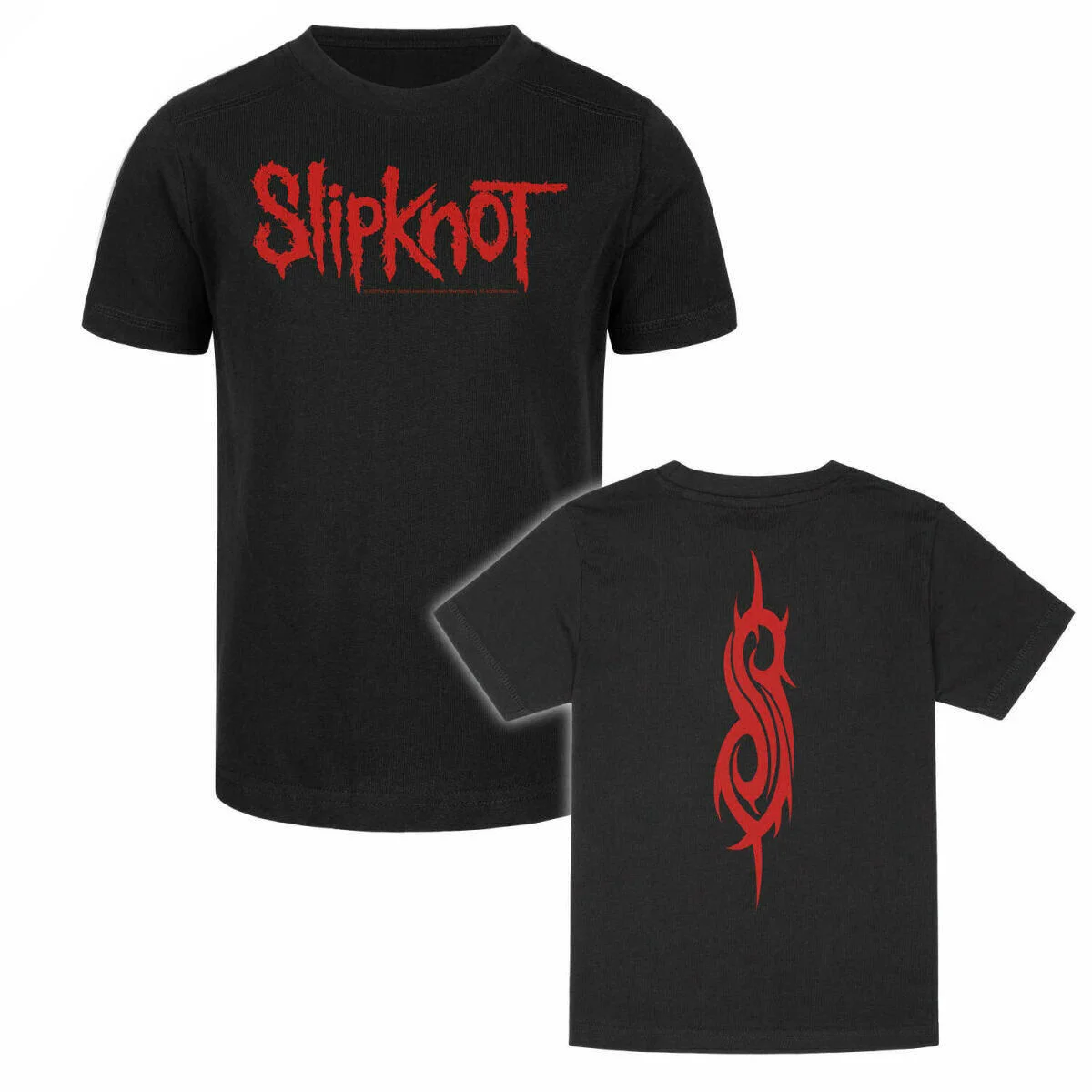 Slipknot - T-Shirt mit Logomuster - T-Shirt der Metal-Band Criticizes - Geeignet für Männer und Frauen