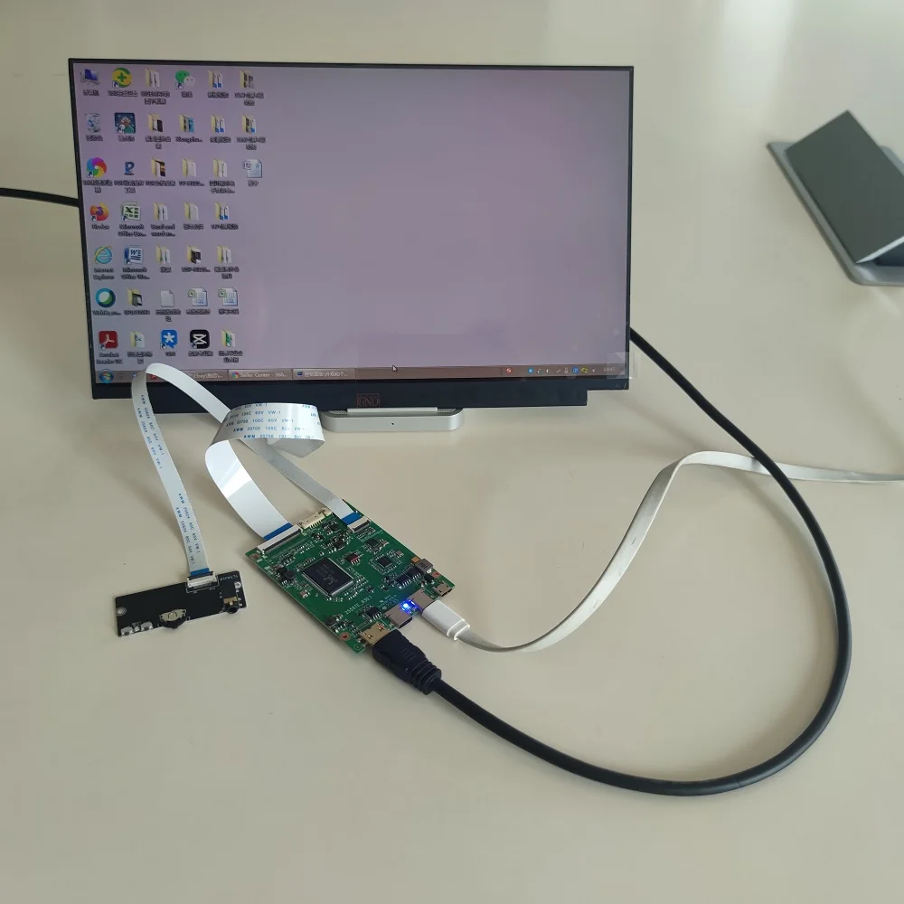 

13,3 светодиодный 1920X108 0 Светодиодная панель IPS экран + плата контроллера EDP Type-C USB mini HDMI-совместимость 5 В для ПК PS X360 ноутбук raspberry