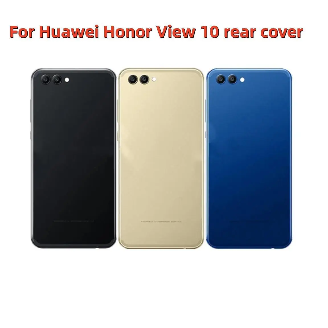Nova Habitação para Huawei Honor View 10 V10 Bkl-al20 L04 L09 Al00 Tampa Traseira da Bateria Porta Repair Case Traseiro com Lente da Câmera