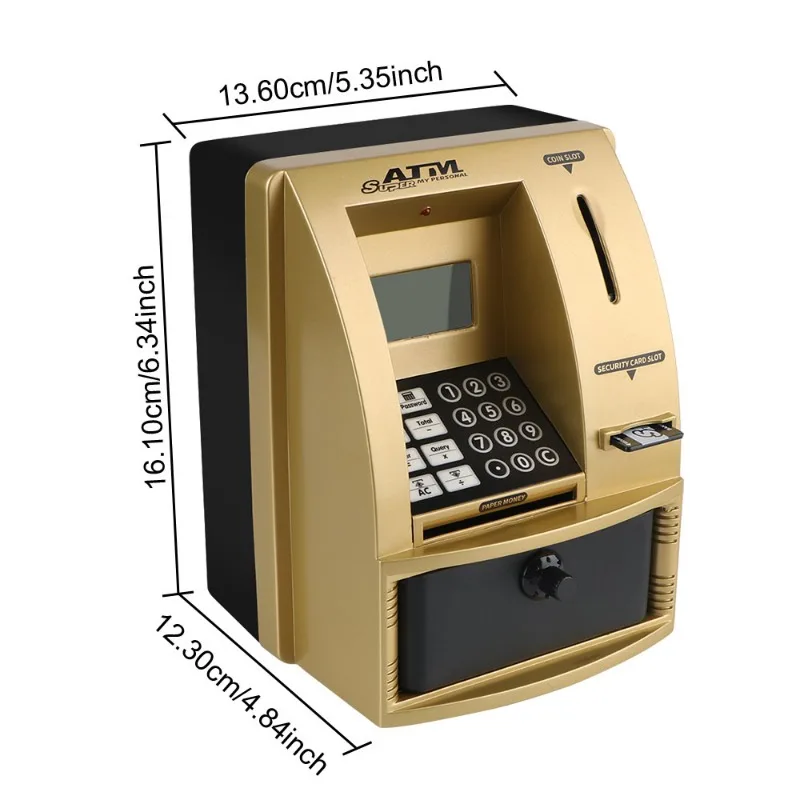 Salvadanaio elettronico a cassaforte con codice per banconote_voghion.com