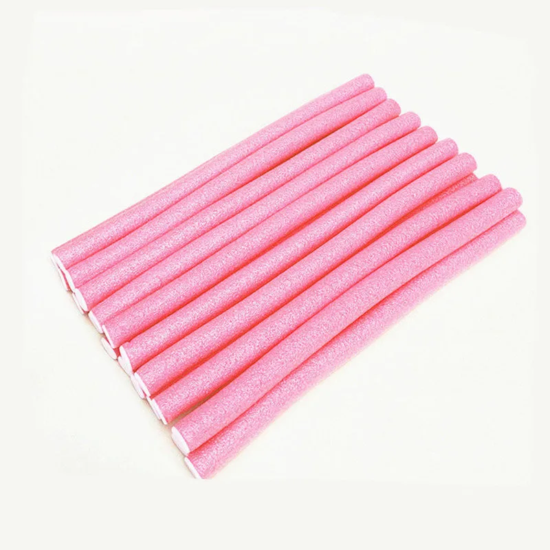 10-Piece Multifunctional Twist Sponge Hair Curling Set - No Heat Styling Rollers