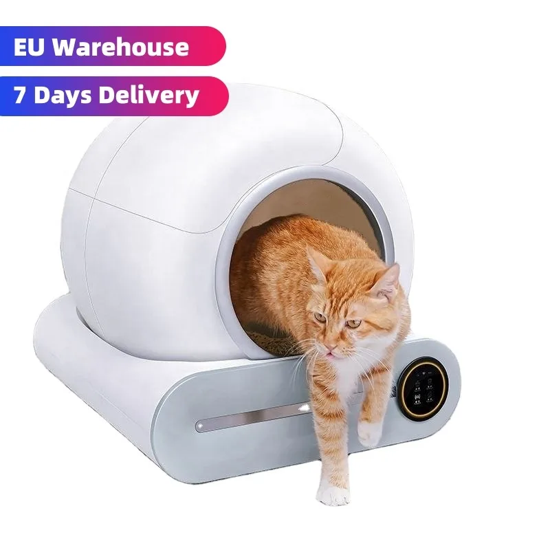 

Warehouse Lowest Price Control Intelligent Smart Self Cleaning Litter Box For Cats Automatic Cat Toilet Litter Box