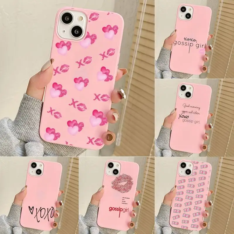 Gossip Girl Love Best Friends Custodia Per Telefono Per Iphone 7 8 Plus X Xr Xs 11 12 13 Se2020 Mini Mobile Iphone 14 Pro Max Case