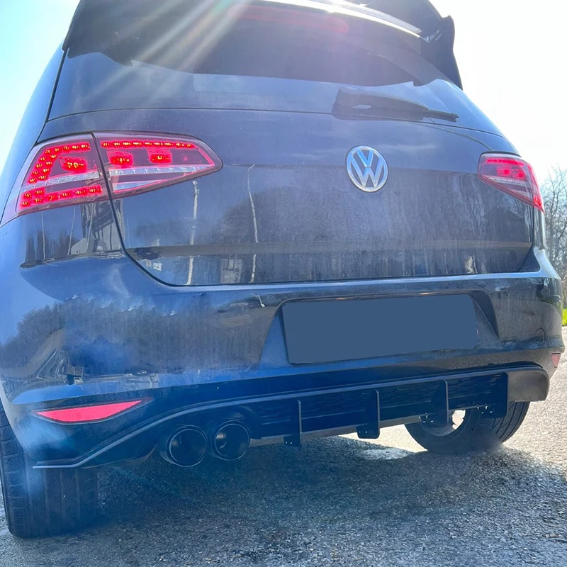 Paraurti Posteriore Stile Diffusore Per Golf 7 GTI - Accessorio Auto In ABS, Design Sportivo E Aggressivo - Foto 7