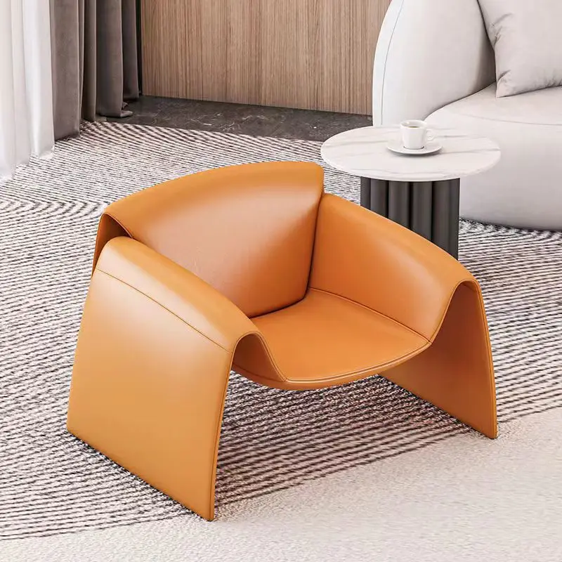 

Crab internet celebrity single chair living room modern light luxury bedroom chair balcony home leisure Italian shaped single