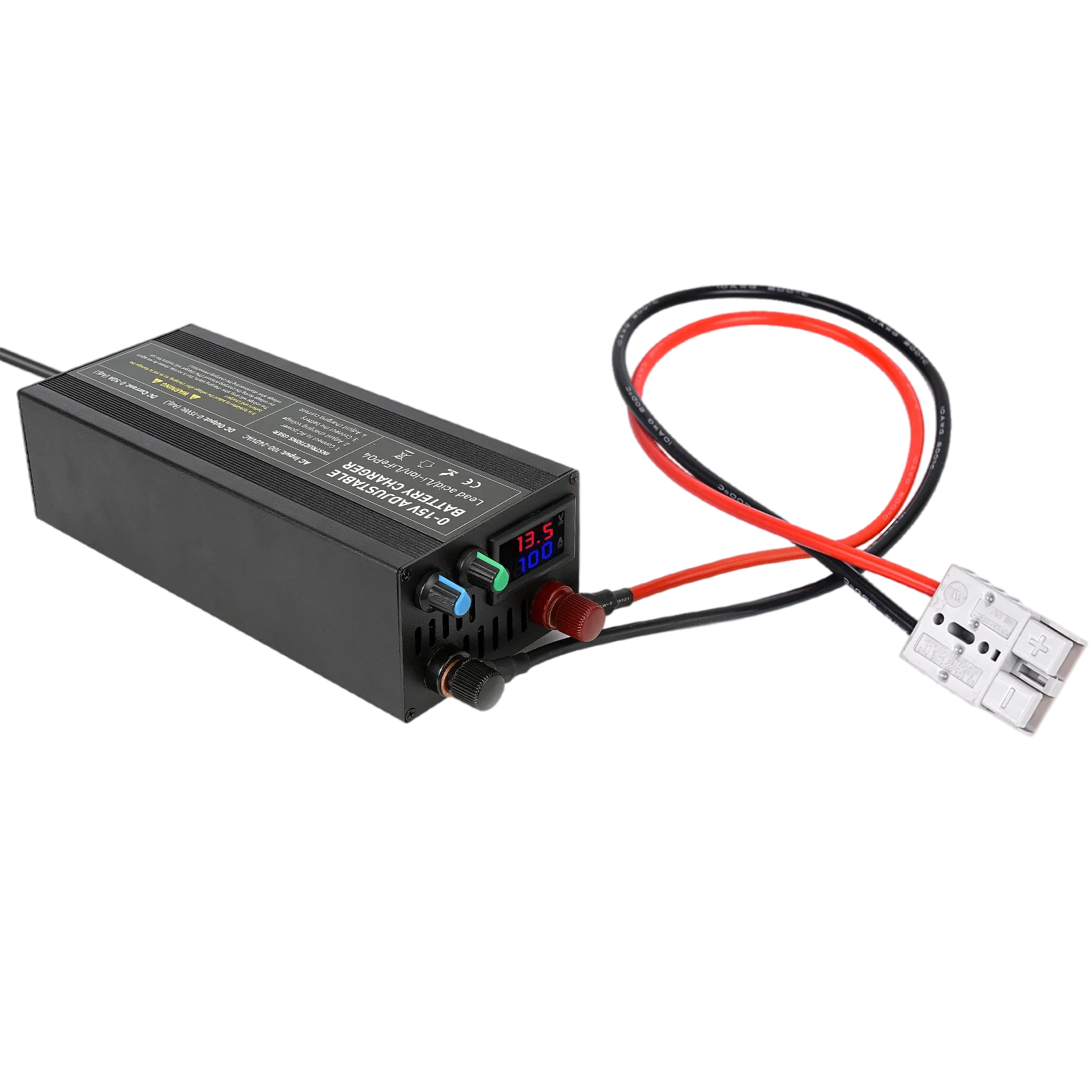 

12V 100A Lifepo4 battery charger 12.8v 12.6v lithium fast charger input voltage100-240V Output voltage 0-15v