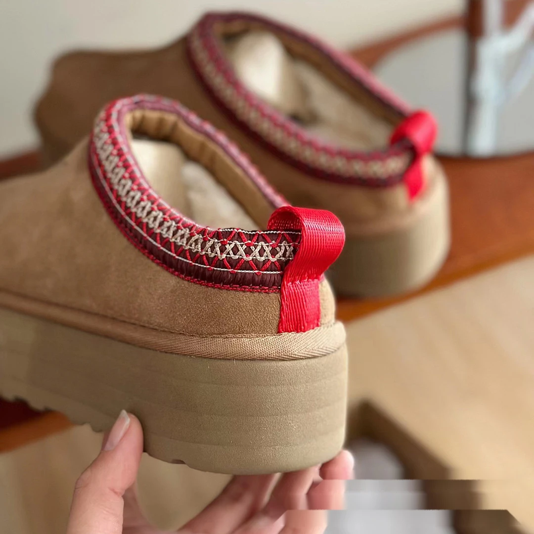 LOUTIS Novi otroški lenobni čevlji One Step Lazy Shoes z debelim podplatom, etnični snežni škornji LOUTI Њ_voghion.com