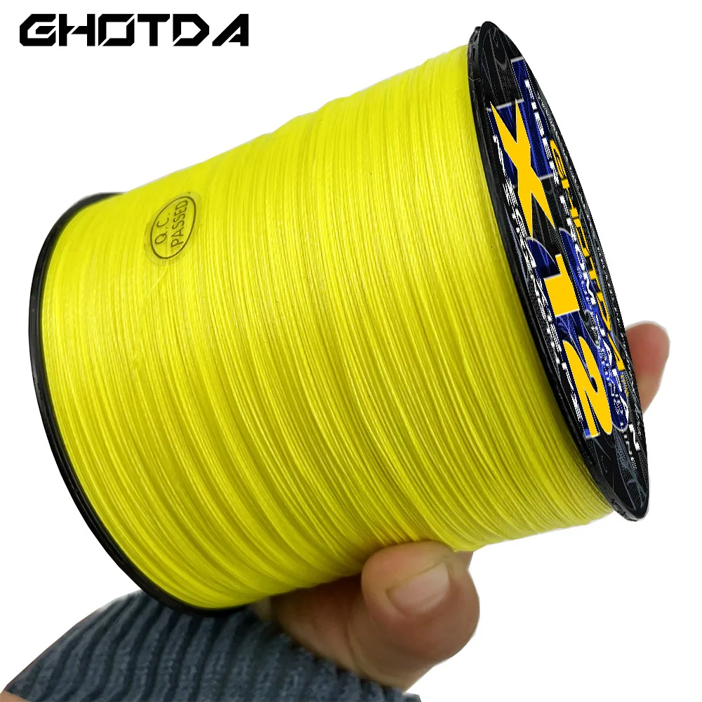 12 Strands Multifilament 300M-1000M Super Strong PE Braided Fish