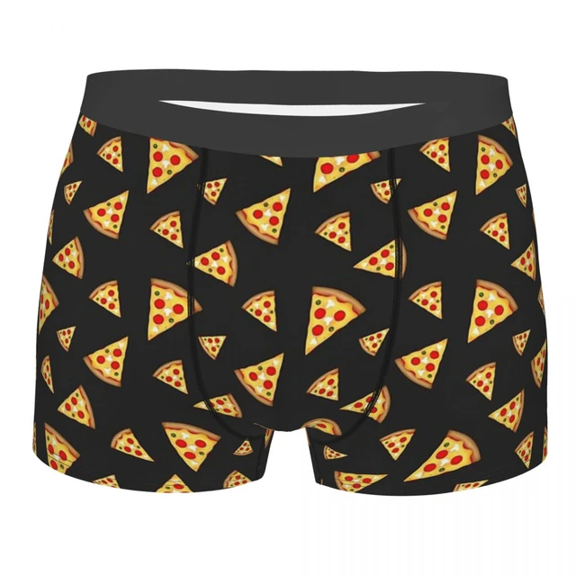 Cool And Fun Pizza Slices Underpants Cotton Panties Male Underwear