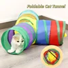 Hot Foldable Cat Tunnel Tube Interactive Fun Kitty Training Toy Boredom Buster for Puppy Kitten Pet Supplies Cat Accessory 3