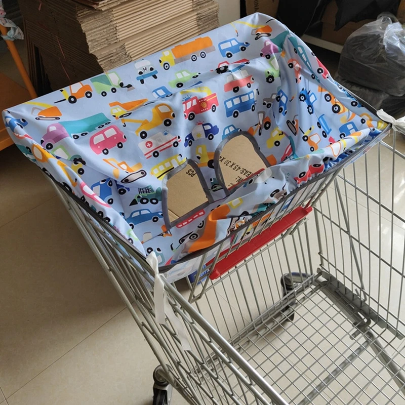 Children Infant Supermarket Grocery Shopping Cart Cover Baby Seat Pad Anti-Dirty Cover Kids Portable Traveling Seat Cushion Item 6