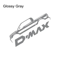 Stylish Car Window Side Graphics Decals - Premium Vinyl Film Decor for 2 Pieces (Glossy Gray)