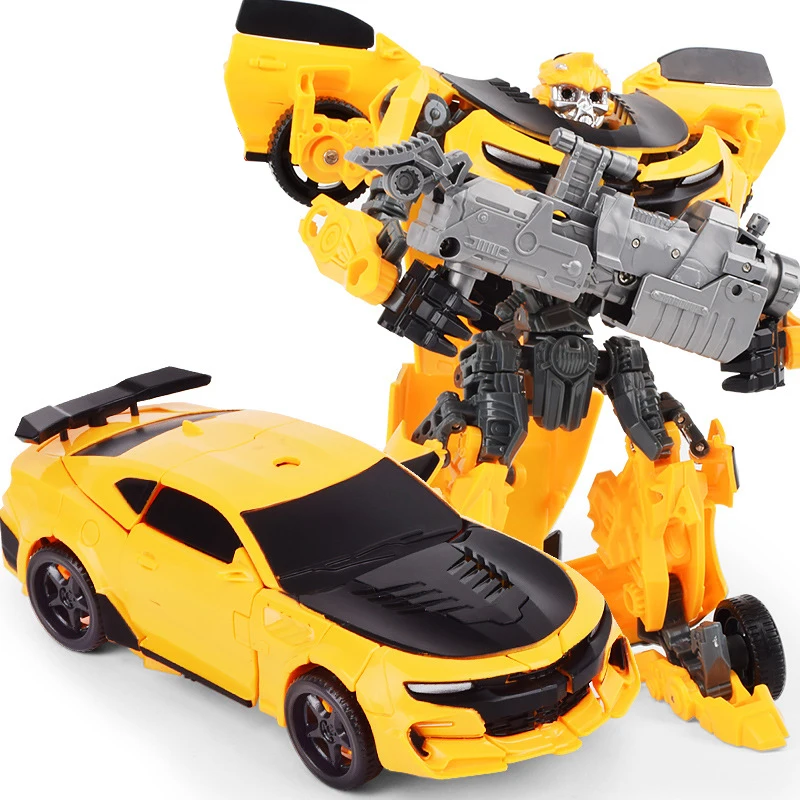 thumbnail image 1 of Nuevas figuras de juguete de coche robot transformable, modelo de avión de dinosaurio, colección de películas, figuras de acción, regalo de cumpleaños para niños, juguetes para niños, 1 of 5