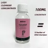 100ml Lash Shampoo Concentrate No Stimulation Lash Cleanser DIY Professional Eyelash Extension Bath Foam Makeup Remover 1