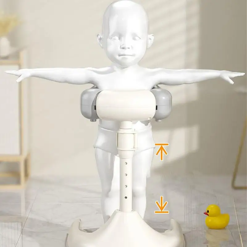 Adjustable Baby Shower Stand Baby Shower Stand Bath Support Foldable Portable Bathing Device Wash Seat For Kids Boys Girls - 13 - View #6