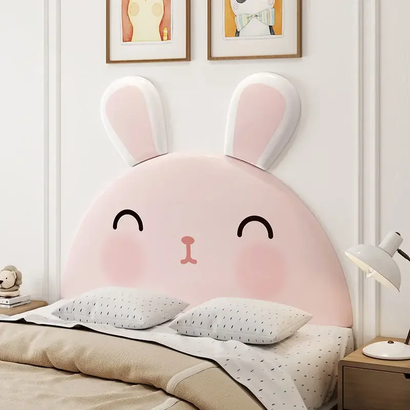 Cartoon Rabbit Kids Room Bed Headboard Bedroom Furniture Head Board Cabecero Cama Tete De Lit Tatami Wall Panels