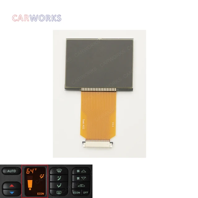 SAAB 9-3 エアコンコントロールユニット(ボタンは新品)
