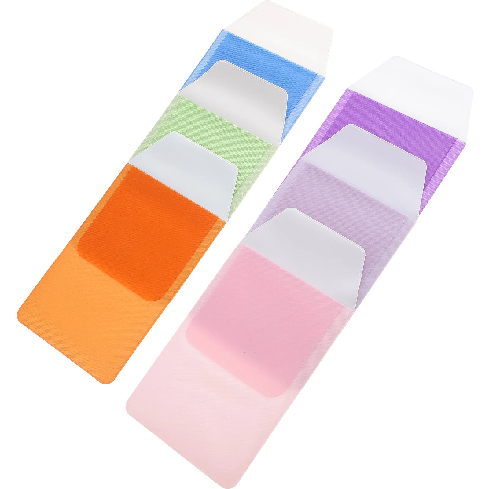 

6 Multi Colorful Inserted Pen Bag Practical Holder Pen Protector Pocket for Nurses Doctors Teachers Kids