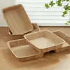 Biodegradable For Cats And Small Animals 5Pack Leakproof Cardboard Tray Cat Litter Boxes Disposable 4