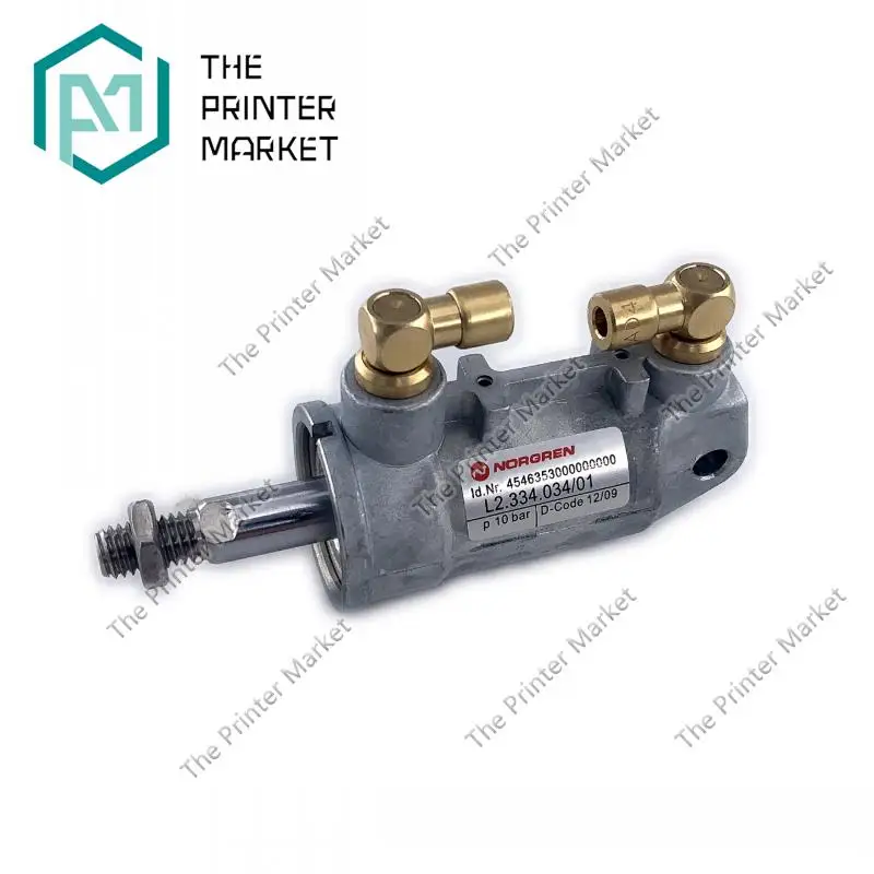 

3Pcs L2.334.034 Pneumatic Cylinder D25 H25 4546353000000000 For Heidelberg CD74 Pneumatic System D.S. O.S. Blanket Washup Device