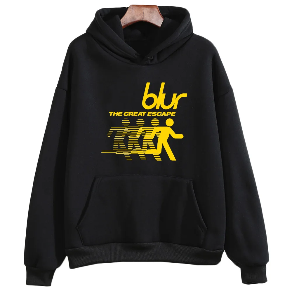 Blur Band Hoodies The Great Escape Sweatshirt Fashion Men High