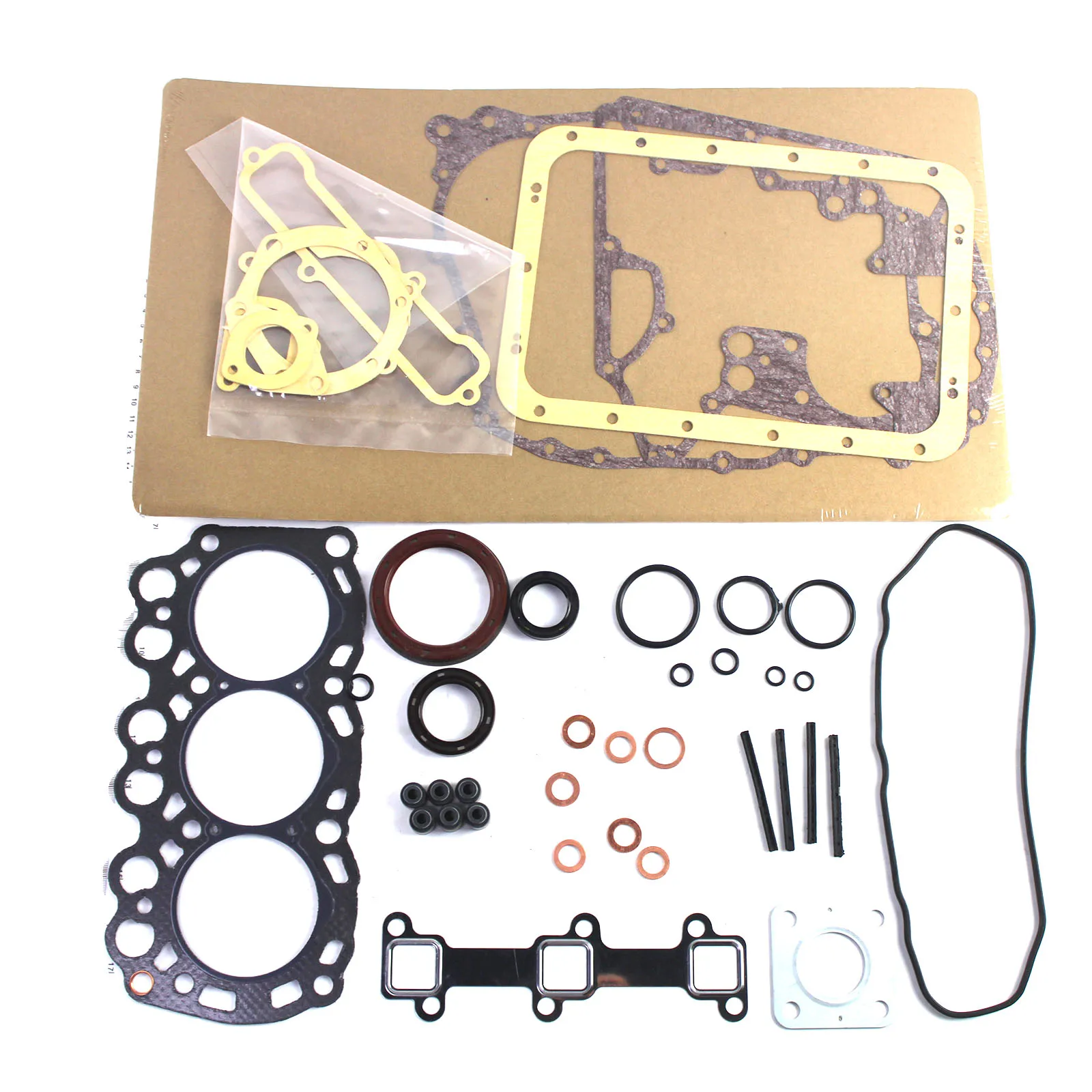 L3E Engine Full Overhaul Cylinder Gasket Set for Mitsubishi Tractor
