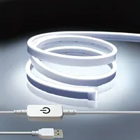 1M/2M/3M/5M 5V USB Neon Light Led Strip Lights Waterproof Flexible LED NEON Tape Lights For Bathroom Cabinet Home Decor Room TV 1