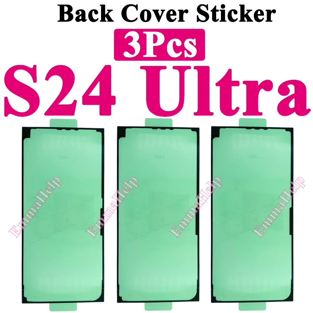 Premium Waterproof Back Battery Cover Adhesive Seal Tape - 3 Pack