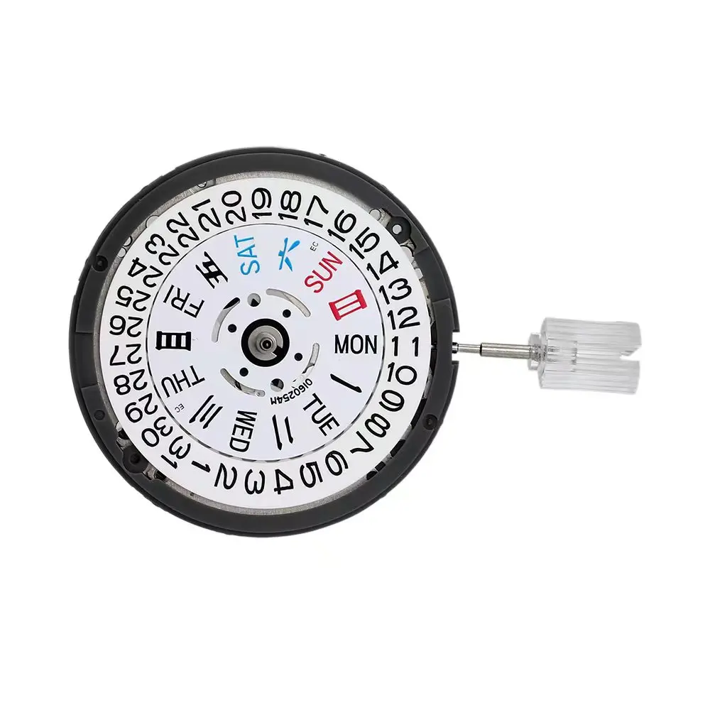 Japan Original NH35/NH36 Mechanical Movement With White Date Window 24 Jewels Automatic Self-winding High Accuracy Movt Replace