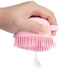 Bath Brush With Hook Soft Silicone Baby Showers Cleaning Mud Dirt Remover Massage Back Scrub Showers Bubble Non-toxic Brushes 3
