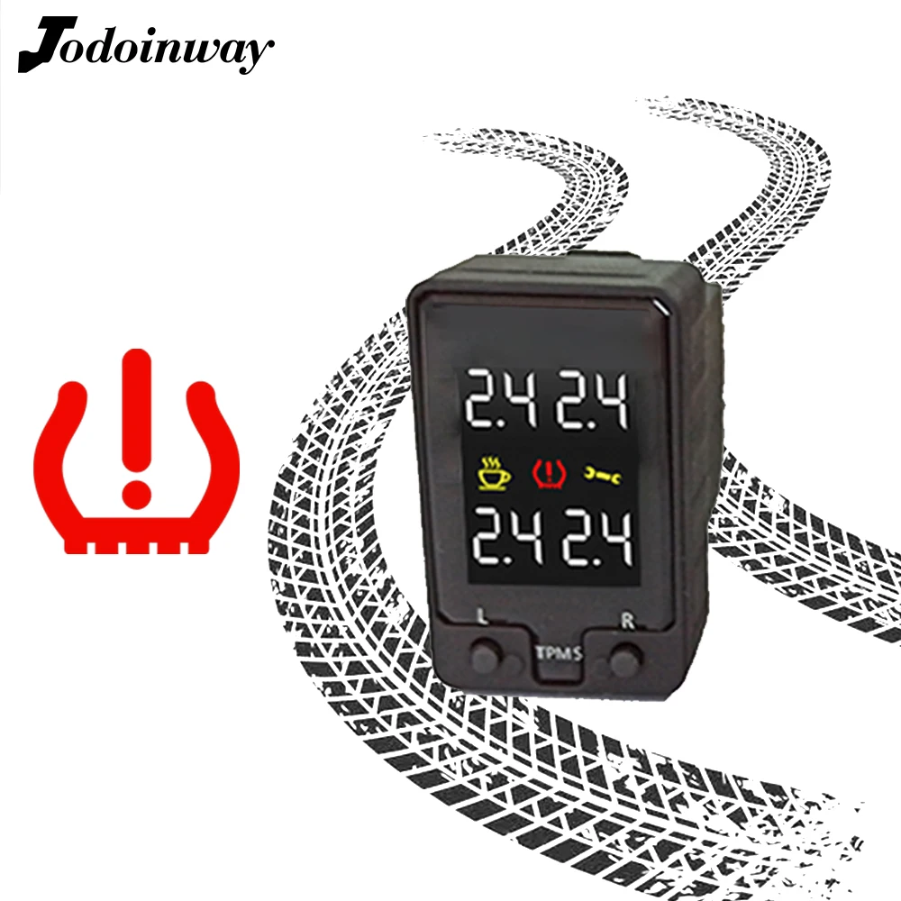 

Система контроля давления в шинах с ЖК-дисплеем OBD TPMS для Toyota Camry Prado Prius 2016 Corolla ABS