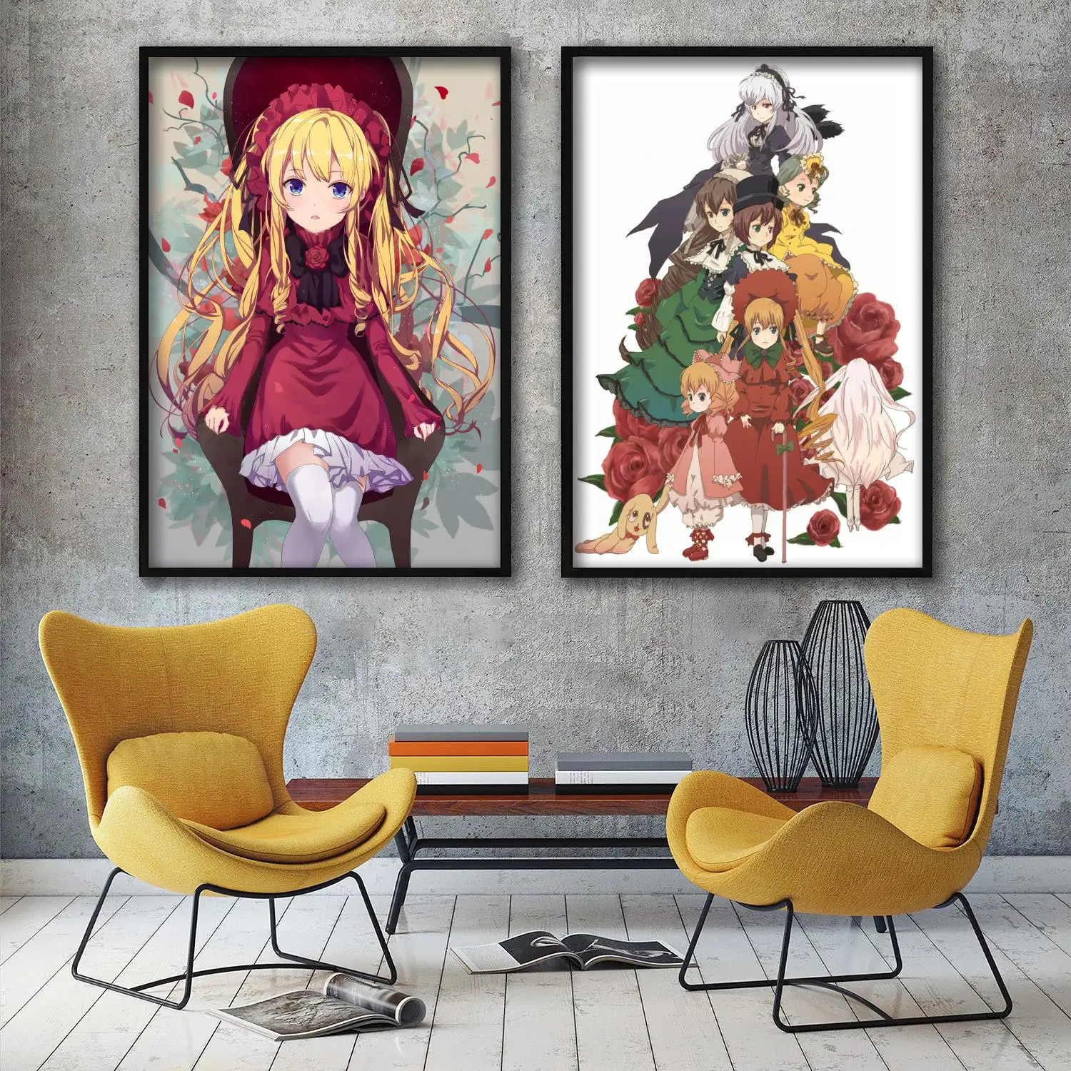

rozen maiden manga cartoon Decorative Painting Canvas 24x36 Poster Wall Art Living Room Posters Bedroom Painting