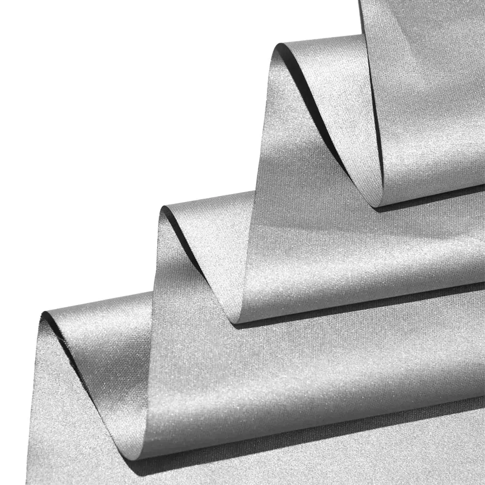 Double-Sided Silver-Coated Heat Insulation Blackout Shade Fabric