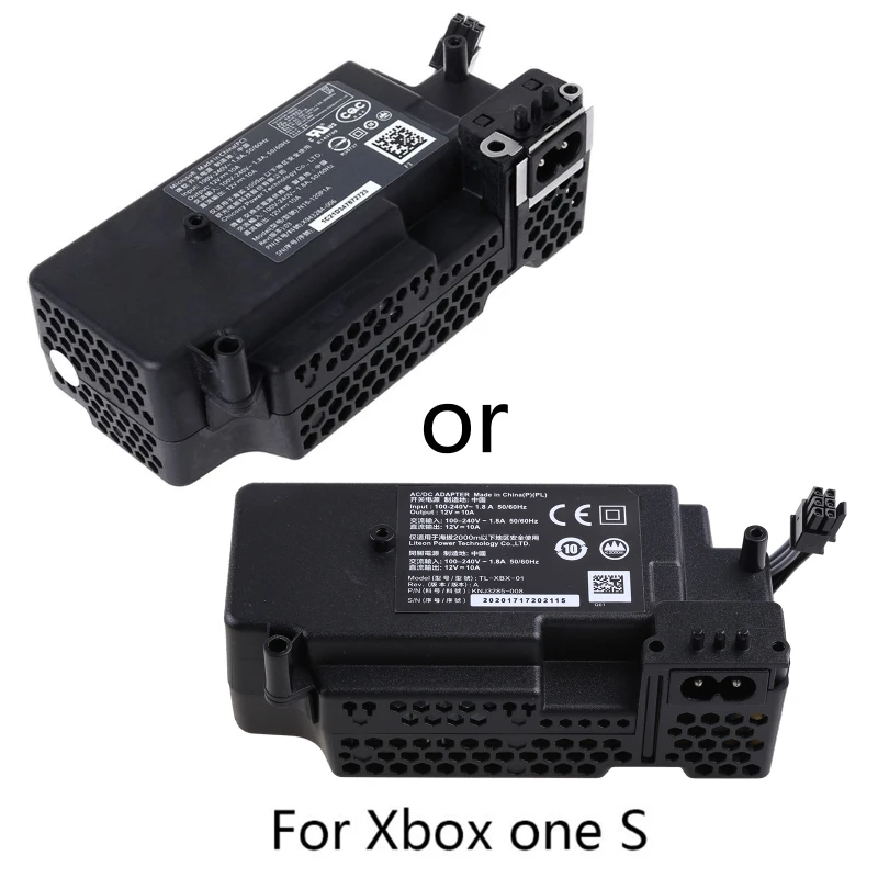 Per One Host Power Supply Brick Adattatore Ricambio Per One S Console Giochi Tensione 110-220 V Nero