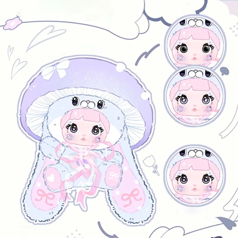 Nommi 400%v2 きのこ シリーズ パステル水色 くらげ Nommi 400% V2 ブラインドボックス Nommi キノコシリーズ