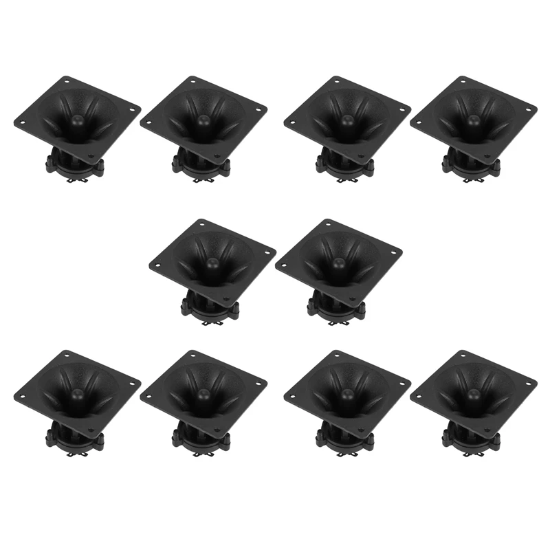 

Hot TTKK 10Pc Tweeters Piezoelectric Tweeter Loudspeaker Ceramic Buzzer Treble Square Audio Speaker