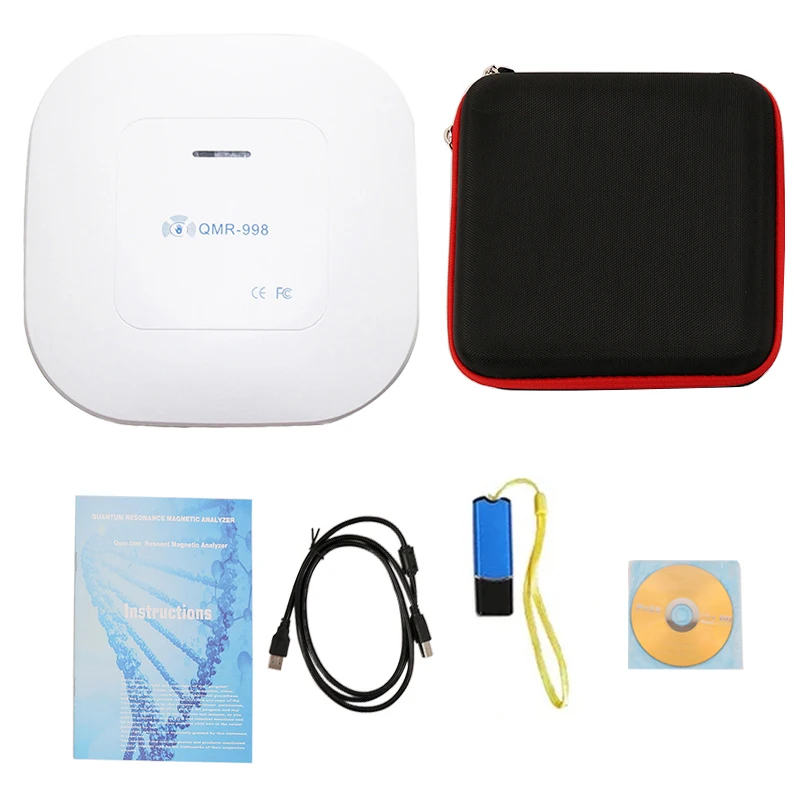 Portable Quantum Resonance Magnetic Analyzer Analytical Instrument Hand touch for Precise Detection of Human Health Indicators