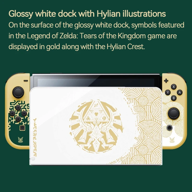 Nintendo Switch OLED Édition Limitée Zelda Avec Chargeur Et Câble HDMI (occasion)