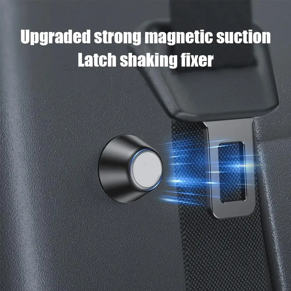 Magnetic Car Seat Belt Holder 1Pcs Fixing Clip 751 Alloy Seatbelt Limiter Stopper For BMW/VW/Nissan Interior Accessories
