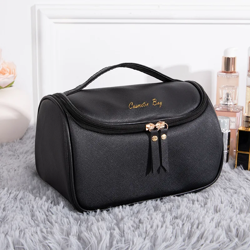 Travel Waterproof Portable Women Makeup Bag High Capacity Toiletries Organizer Storage Cosmetic Cases Zipper Wash Beauty Pouch